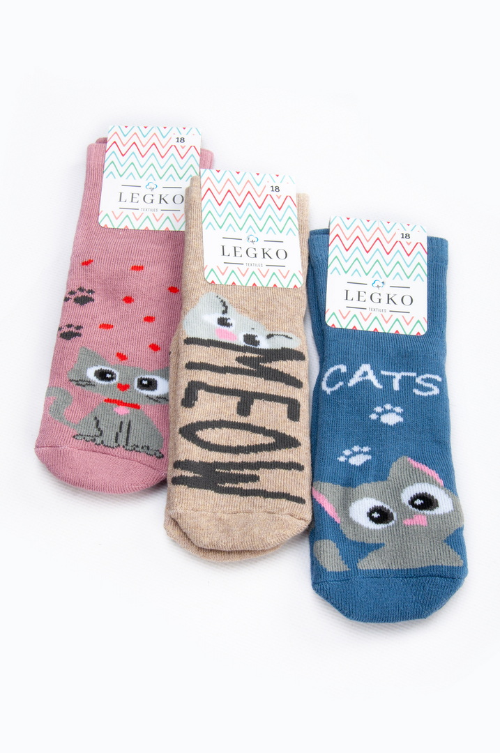 Шкарпетки дитячі махрові (зима) 